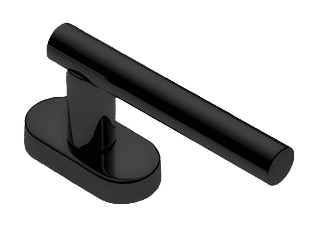 Ручка оконная CALLA W1 NERO, цвет - черный фото купить Санкт-Петербург