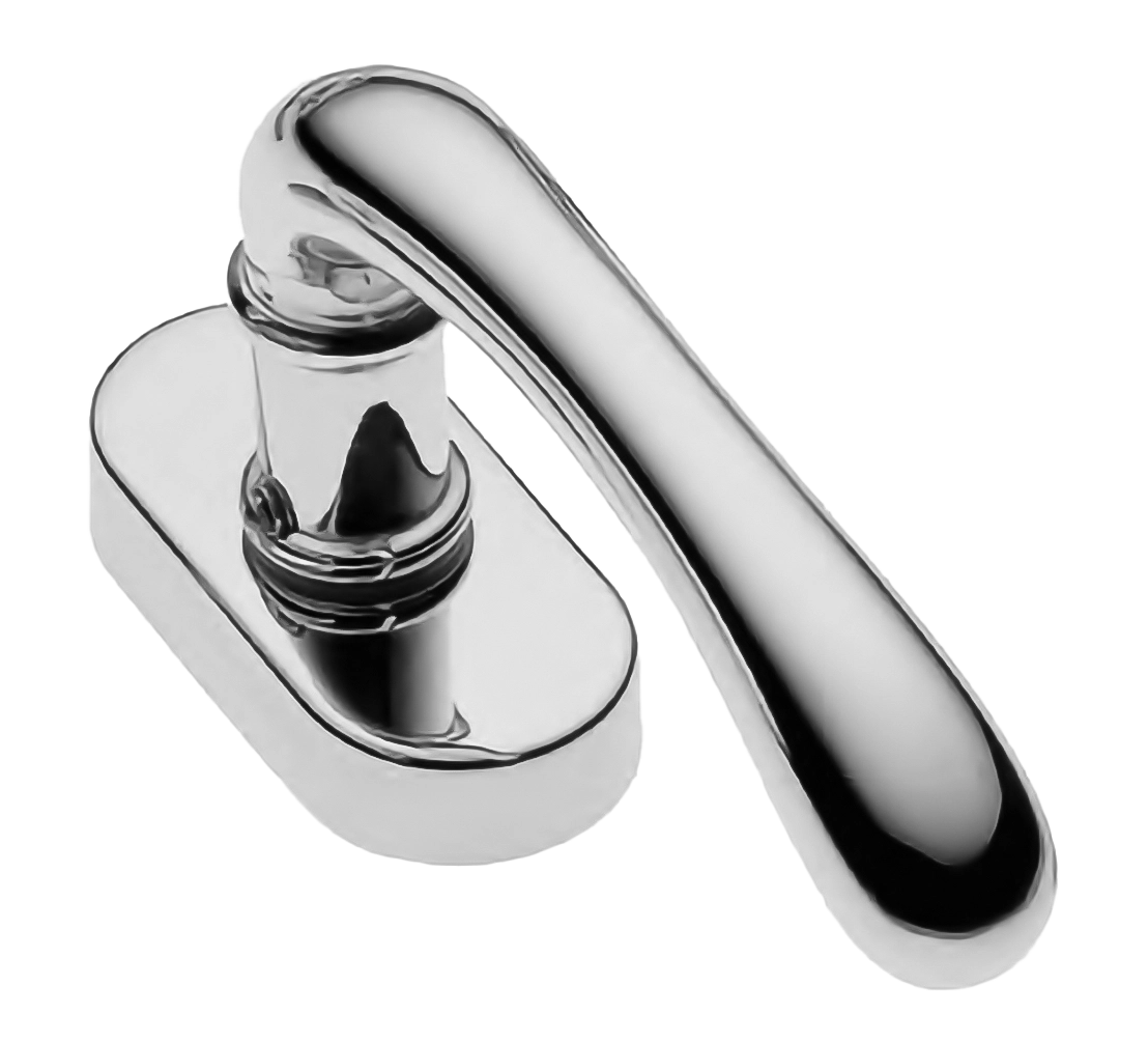 Ручка оконная RING W1 CRO, цвет - хром фото купить Санкт-Петербург