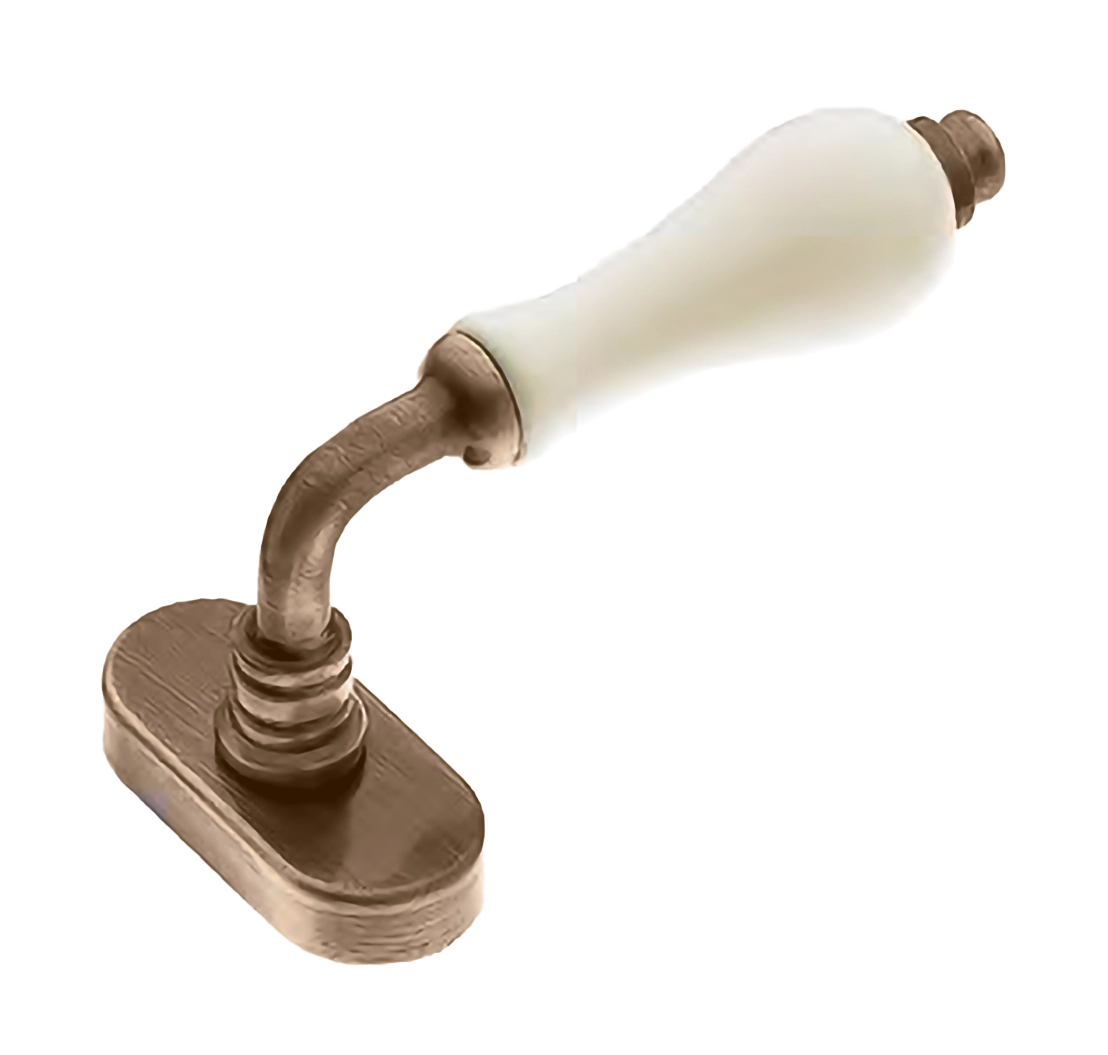 Ручка оконная CERAMICA W1 OBR/CHAMP, цвет - бронза/шампань фото купить Санкт-Петербург