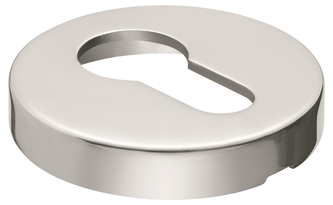 LUX-KH-R2 NIK, накладка на ключевой цилиндр на круглой розетке, цвет - никель фото 2 LUX-KH-R2 NIK, накладка на ключевой цилиндр на круглой розетке, цвет - никель фото купить в СПб