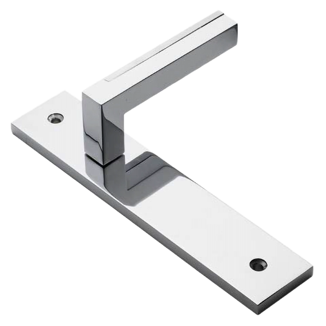 Ручка дверная на планке ISLAND PL CRO, цвет хром, латунь фото купить в СПб