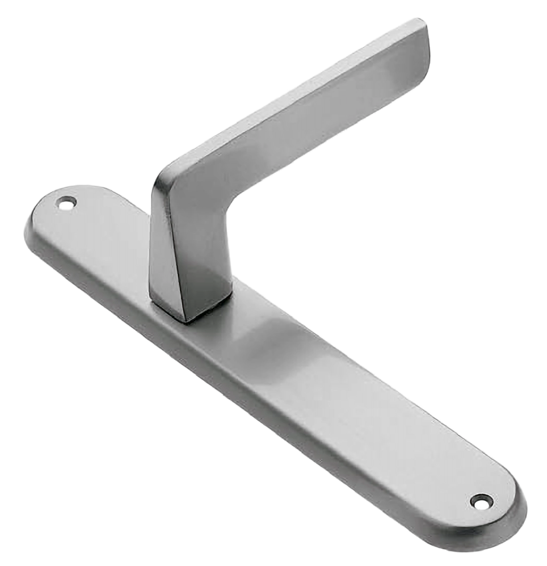 Ручка дверная на планке ROCK PL CSA, цвет матовый хром, латунь фото купить в СПб