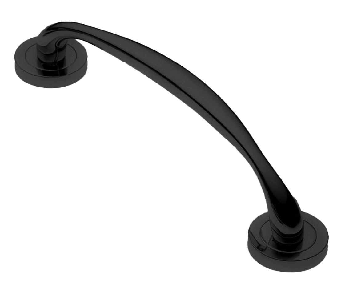 Ручка-скоба LEON PH NERO, цвет - черный фото купить в СПб