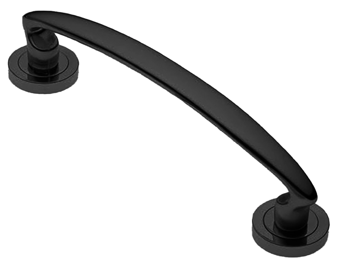 Ручка-скоба FLAMINGO PH NERO, цвет - черный фото купить в СПб