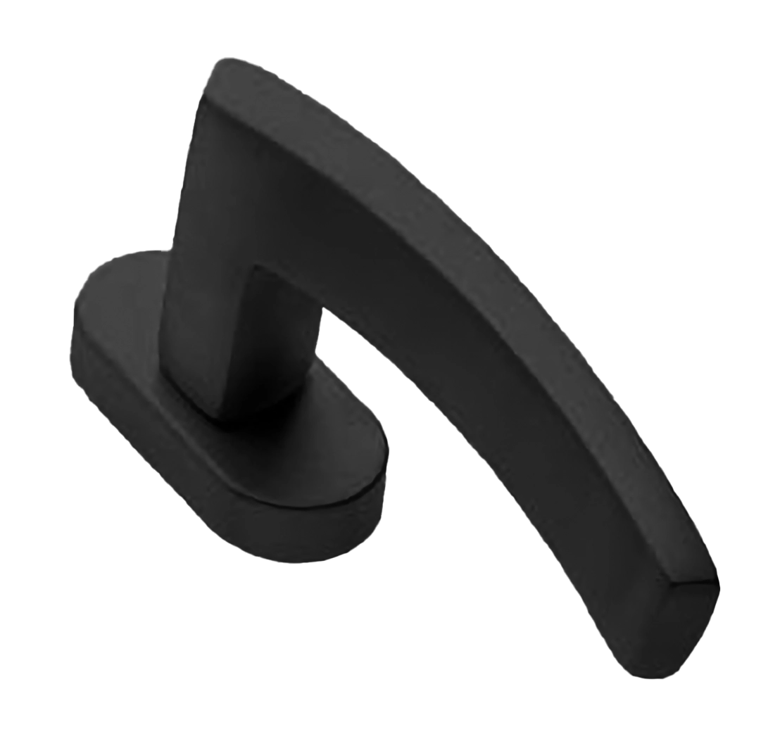 Ручка оконная WIND W1 NERO, цвет - черный фото купить в СПб