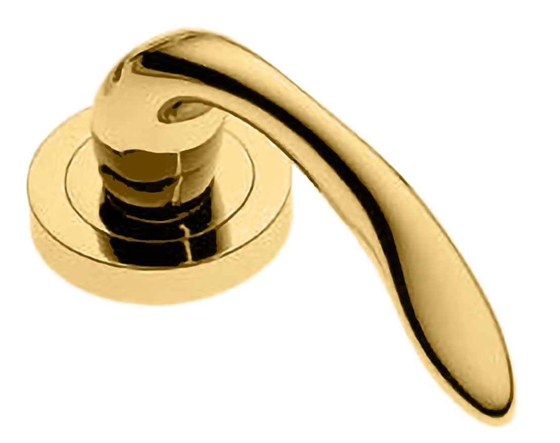 Ручка оконная LEON W1 OTL, цвет - золото фото купить в СПб