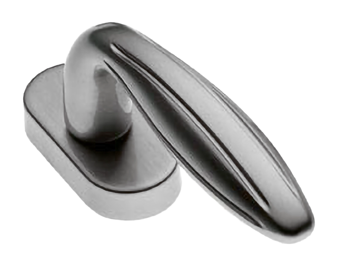 Ручка оконная BUD W1 CSA, цвет - матовый хром фото купить в СПб