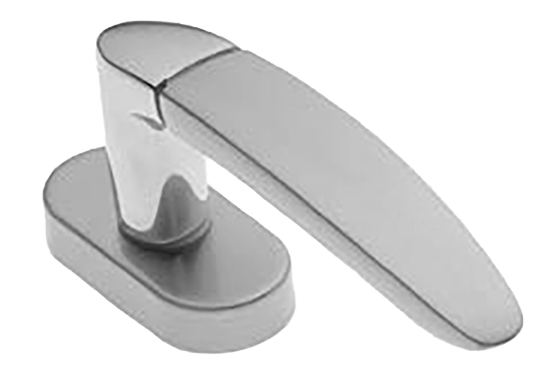 Ручка оконная SAIL W1 CSA/CRO, цвет - матовый хром/хром фото купить в СПб