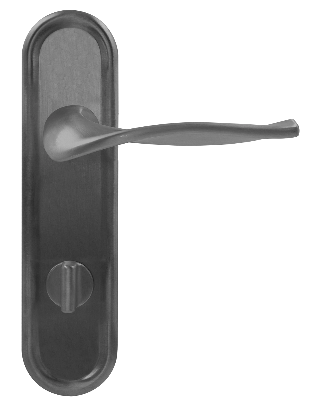 Ручка дверная SKYSCRAPER PLR SST на планке, цвет Летняя гроза/Summer Storm фото купить в СПб