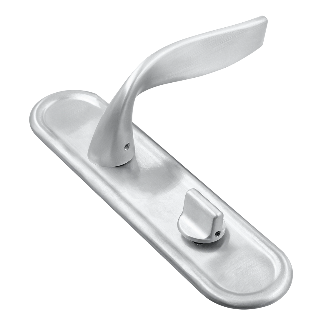 Ручка дверная SKYSCRAPER PLR WF на планке, цвет Зимняя стужа/Winter Frost фото купить Санкт-Петербург