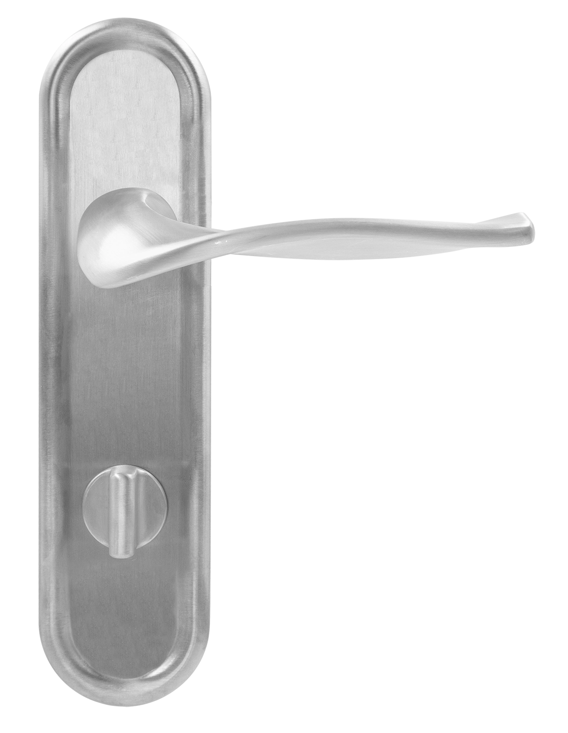 Ручка дверная SKYSCRAPER PLR WF на планке, цвет Зимняя стужа/Winter Frost фото купить в СПб