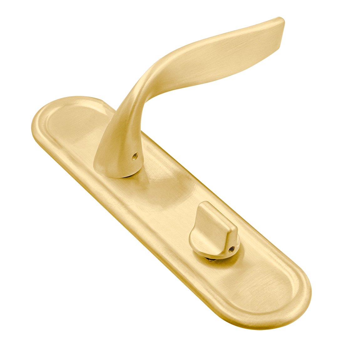 Ручка дверная SKYSCRAPER PLR AH на планке, цвет Осенний мёд/Autumn Honey фото купить Санкт-Петербург