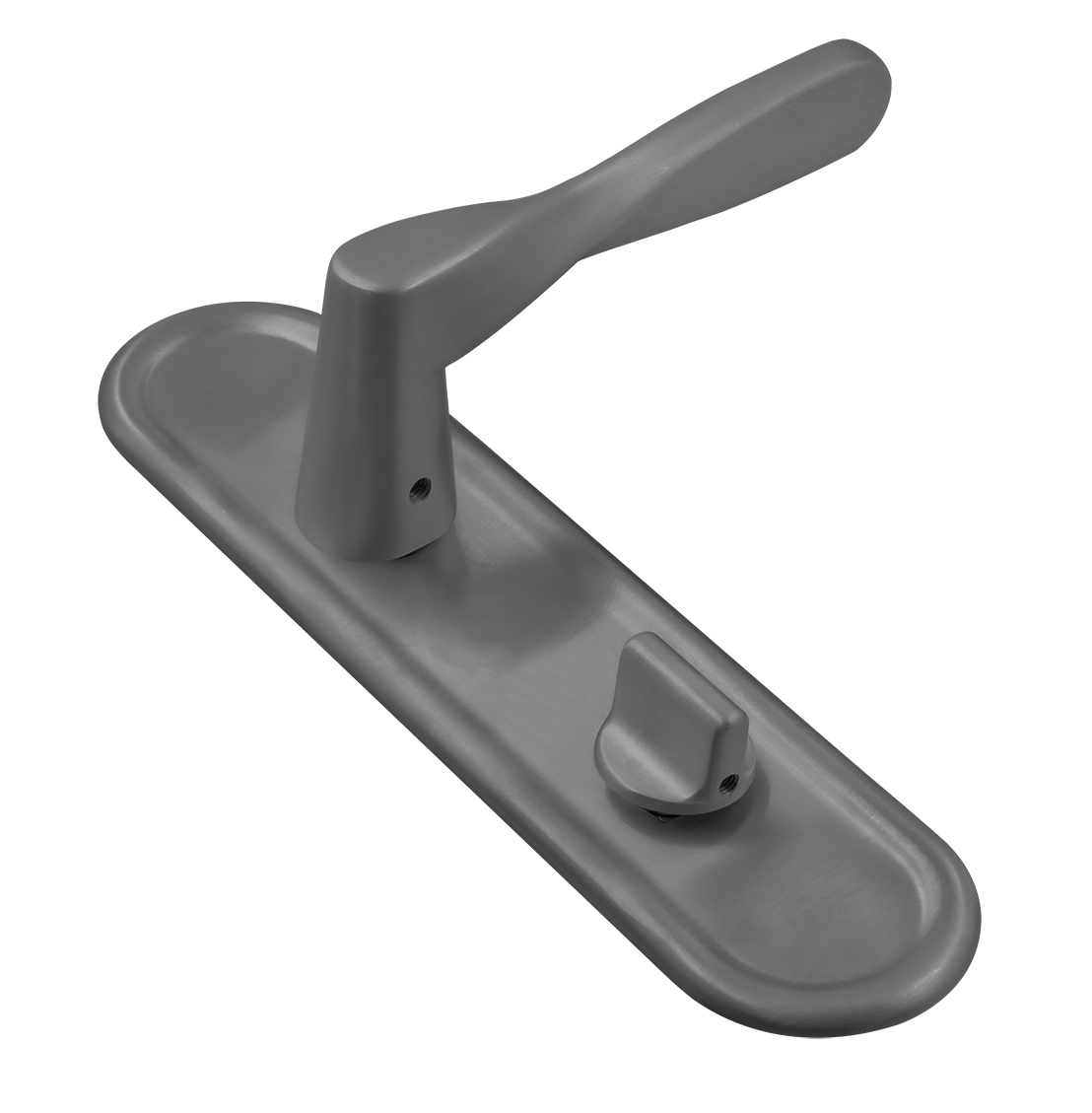 Ручка дверная THE OLYMPICS PLR SSW на планке, цвет Стокгольмский снегопад/Stockholm Snowfall фото купить Санкт-Петербург