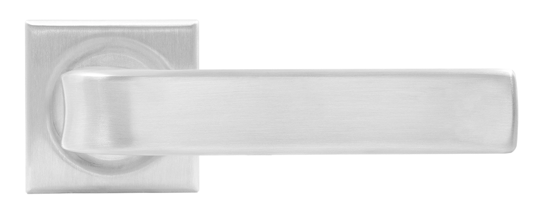 Ручка дверная THE BUS STATION S7 WF на квадратной розетке, цвет Зимняя стужа/Winter Frost фото купить в СПб