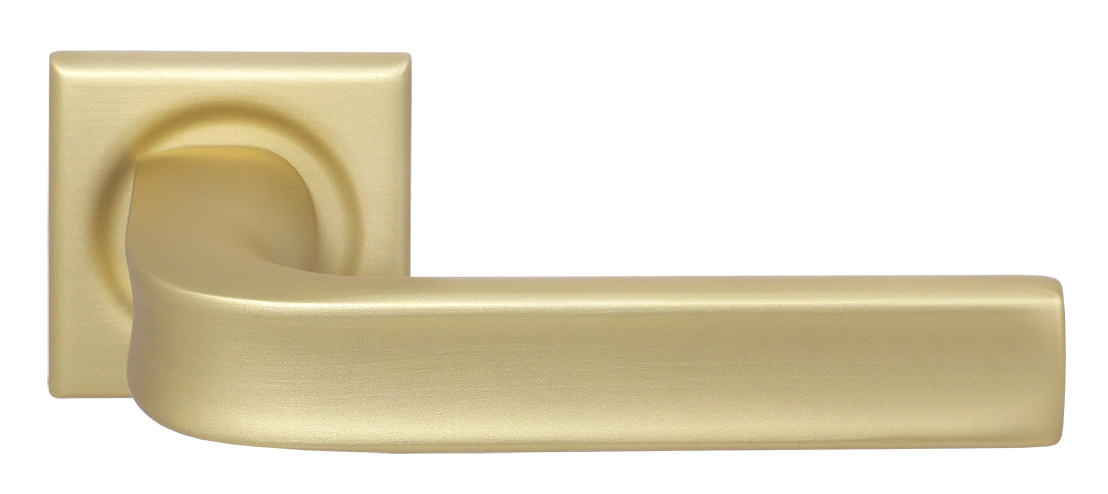 Ручка дверная THE BUS STATION S7 AH на квадратной розетке, цвет Осенний мёд/Autumn Honey фото купить Санкт-Петербург