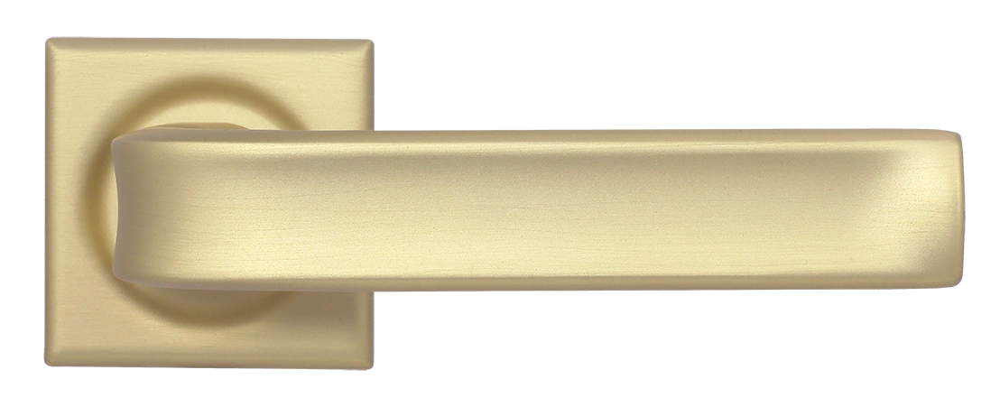 Ручка дверная THE BUS STATION S7 AH на квадратной розетке, цвет Осенний мёд/Autumn Honey фото купить в СПб