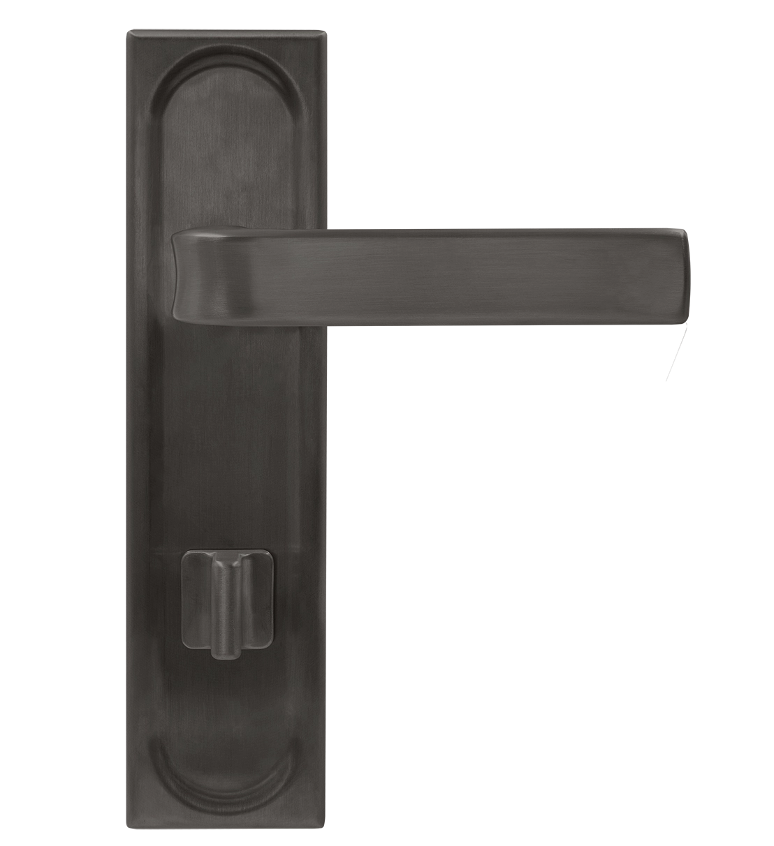 Ручка дверная THE BUS STATION PLS SST на планке, цвет Летняя гроза/Summer Storm фото купить в СПб