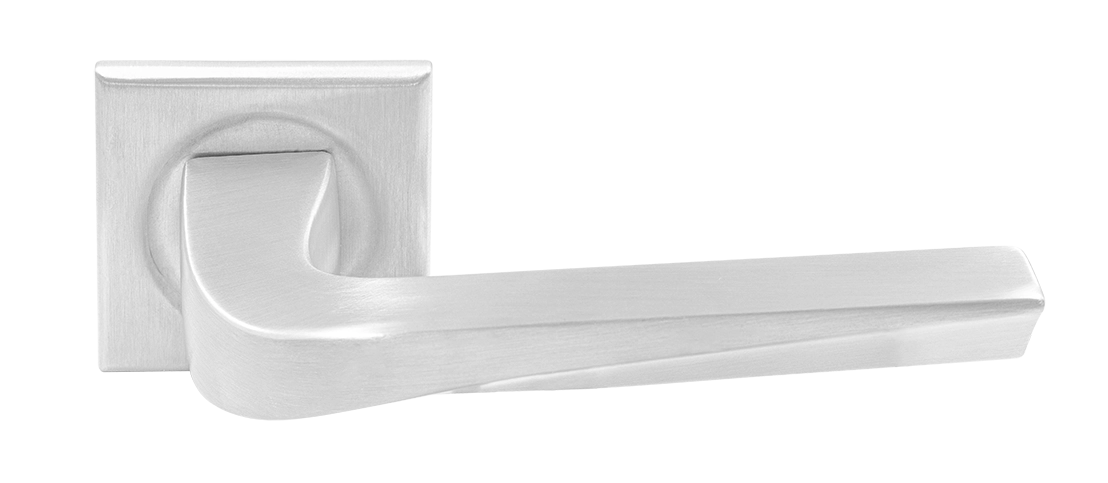 Ручка дверная WD CONCERT HALL S7 WF на квадратной розетке, цвет Зимняя стужа/Winter Frost фото купить Санкт-Петербург