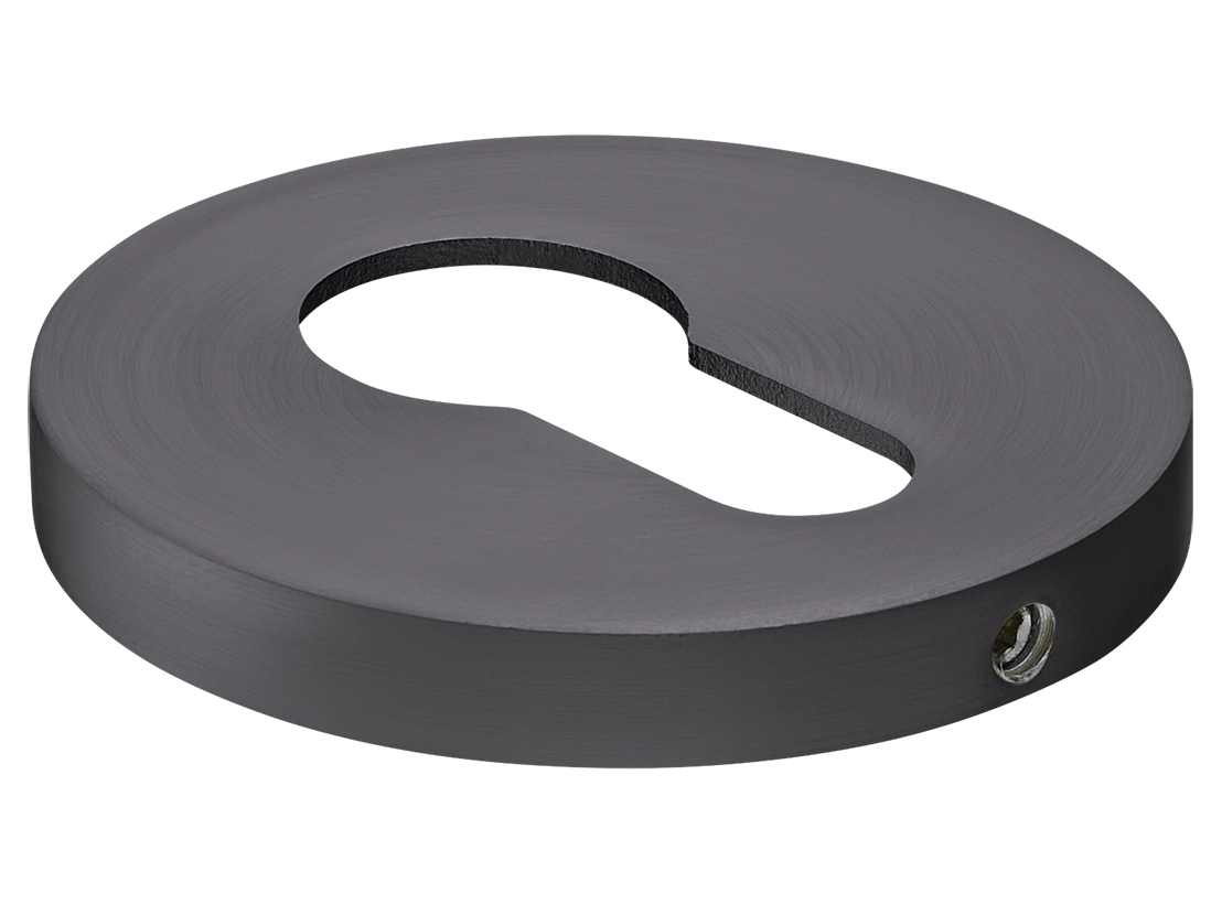 Накладка на замок MH-KH-R6 GR на круглой розетке, цвет матовый графит фото купить Санкт-Петербург