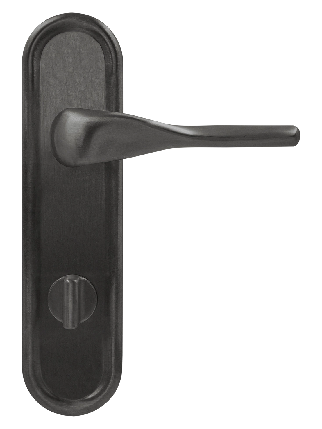 Ручка дверная LVB PLR WC SST на планке под сантехническую завертку, цвет Летняя гроза/Summer Storm фото купить в СПб