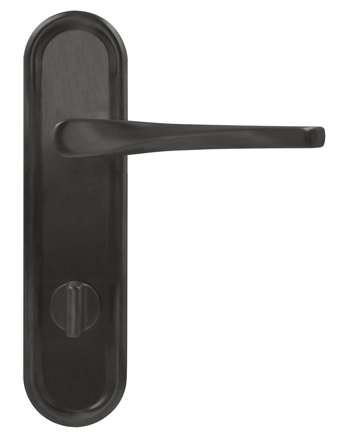 Ручка дверная THE OLYMPICS PLR WC SST на планке под сантехническую завертку, цвет Летняя гроза/Summer Storm фото купить в СПб