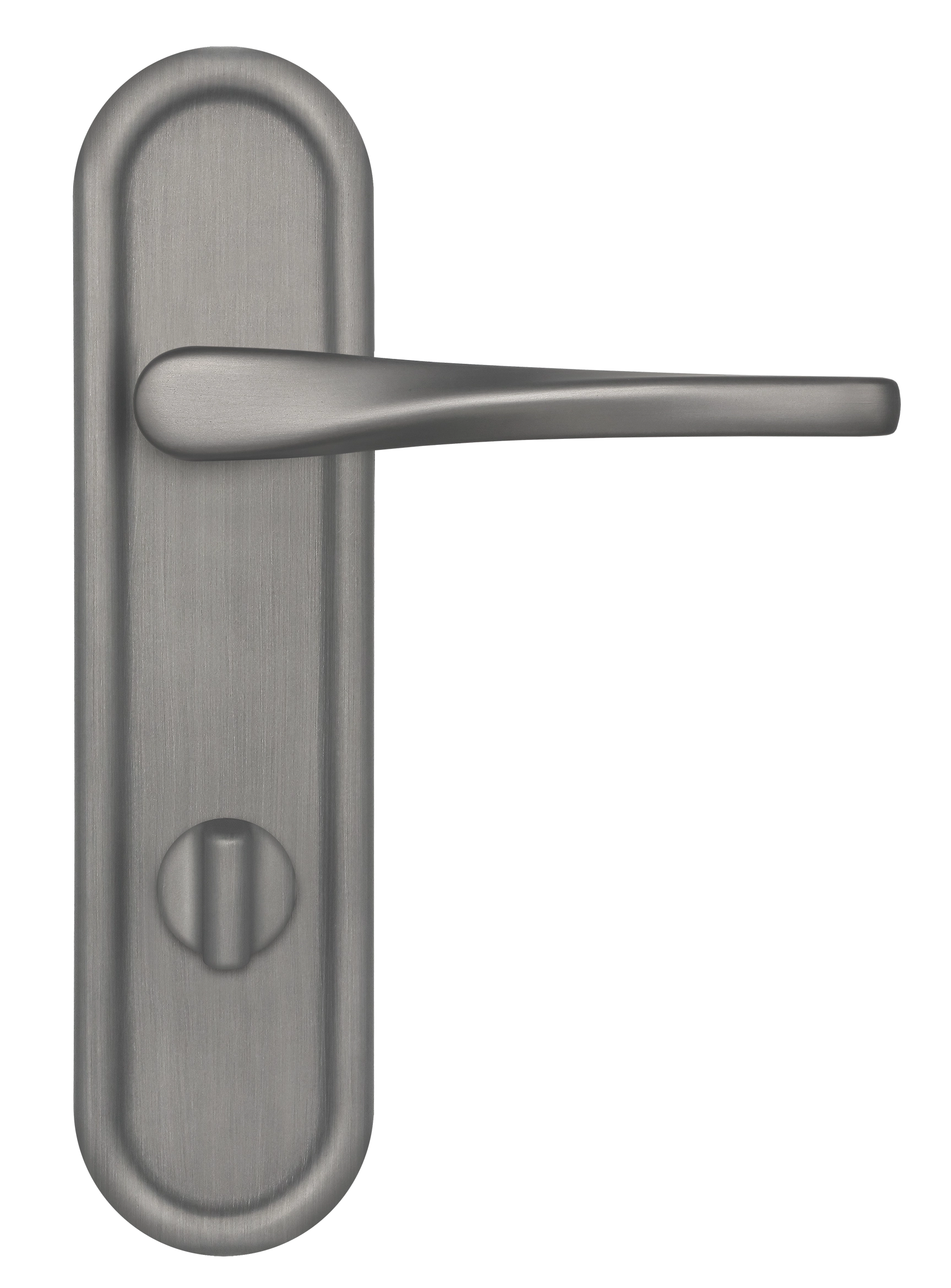 Ручка дверная THE OLYMPICS PLR WC WF на планке под сантехническую завертку, цвет Зимняя стужа/Winter Frost фото купить в СПб