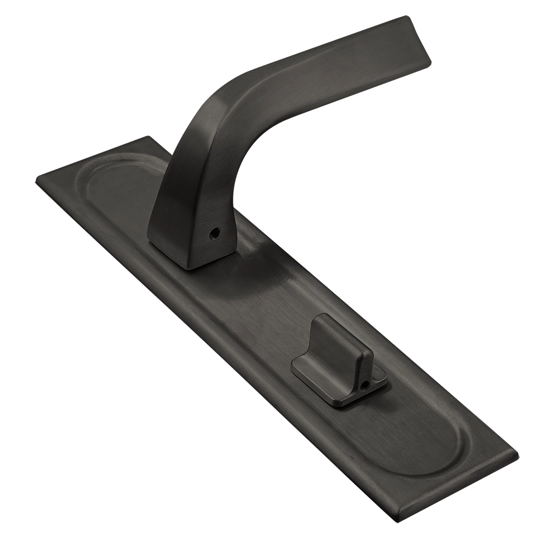 Ручка дверная WD CONCERT HALL PLS WC SST на планке под сантехническую завертку