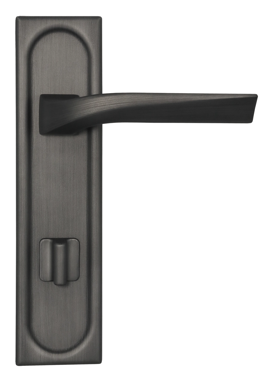 Ручка дверная WD CONCERT HALL PLS WC SST на планке под сантехническую завертку, цвет Летняя гроза/Summer Storm фото купить в СПб