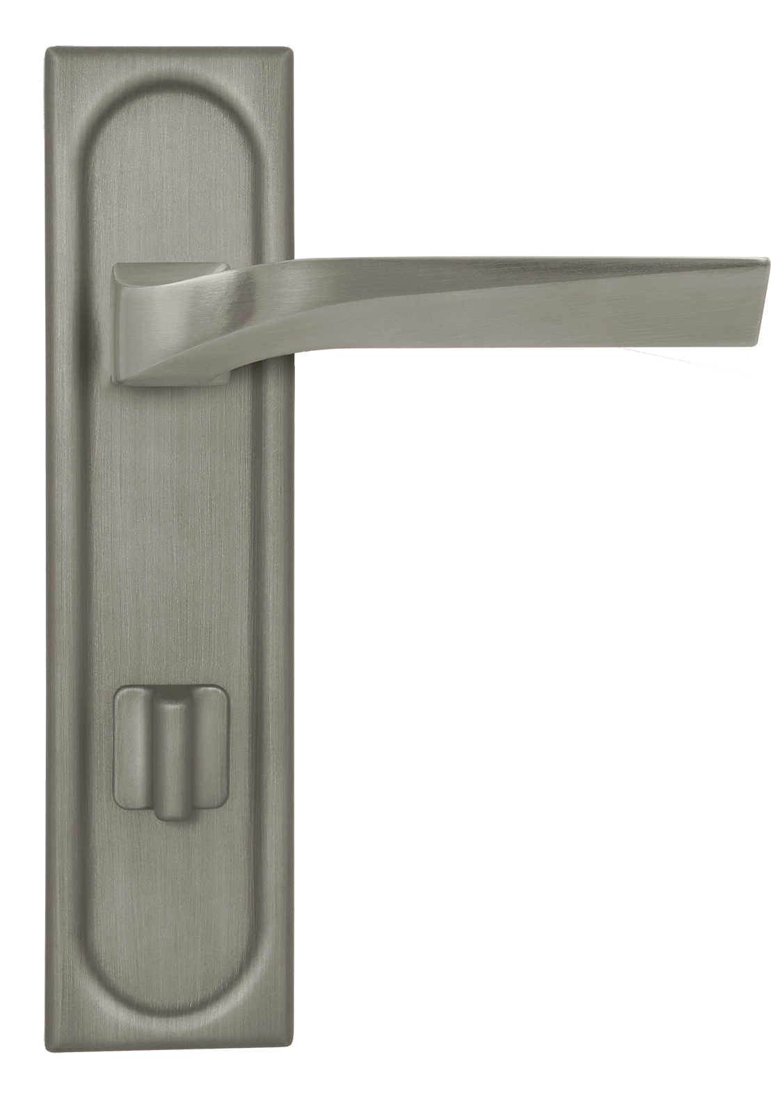 Ручка дверная WD CONCERT HALL PLS WC SMI на планке под сантехническую завертку, цвет Весенняя дымка/Spring Mist фото купить в СПб