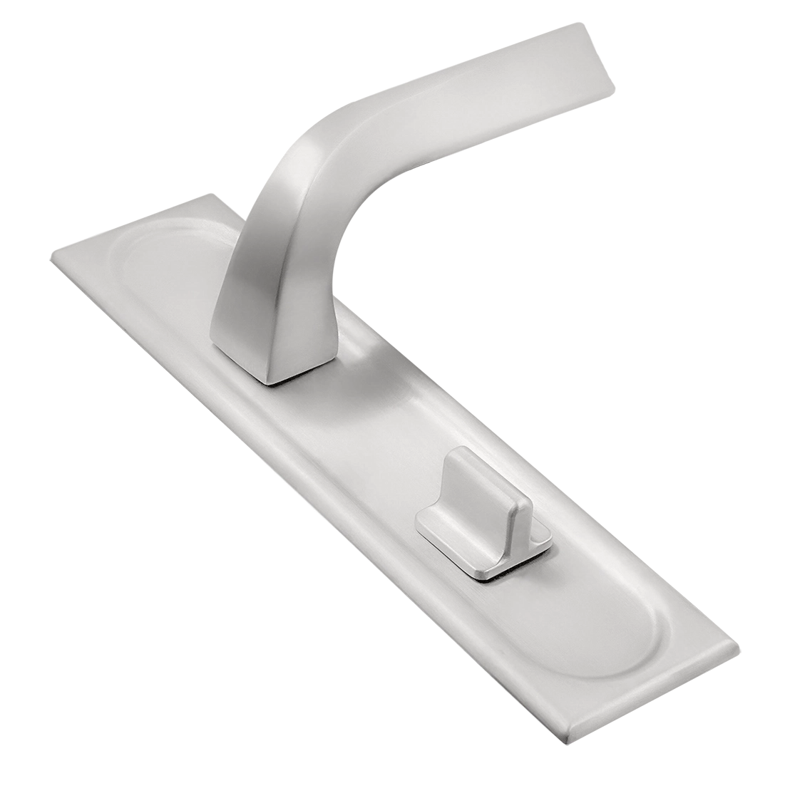 Ручка дверная WD CONCERT HALL PLS WC SSW на планке под сантехническую завертку, цвет Стокгольмский снегопад/Stockholm Snowfall фото купить Санкт-Петербург