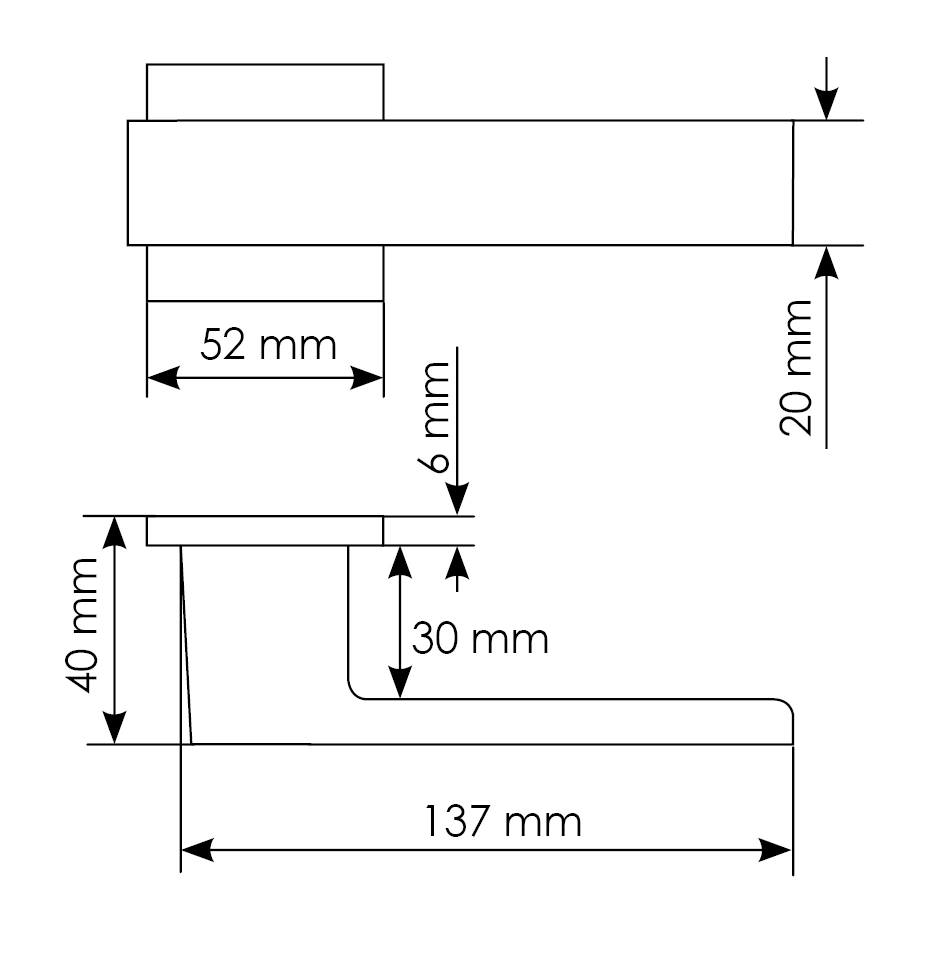 Комплект дверных ручек MH-56-S6 BL с заверткой MH-WC-S6 BL + магнитный замок M1895 BL, цвет черный фото morelli Санкт-Петербург