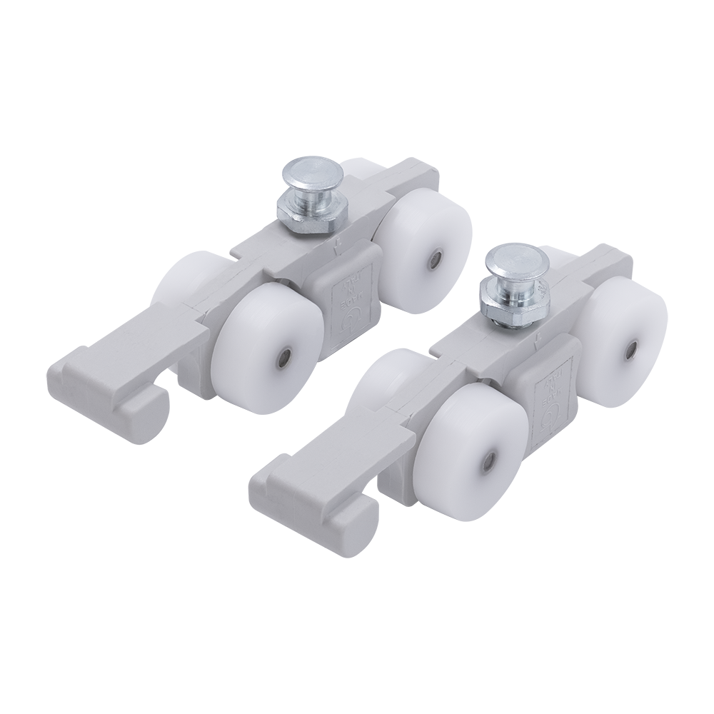 Комплект ролик-стопор SLIDING SET 1-SO 40kg NEW для синхр. открывания, дверь до 40кг фото фурнитура Санкт-Петербург