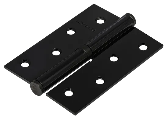 Петля карточная разъемная MSND 100X70X2.5 BL R с подшипником стальная правая, врезная, цвет черный, сталь фото купить Санкт-Петербург