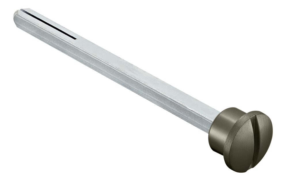 Четырехгранник LUX-SPINDLE-WC 110 ANT 110мм с кнопкой, цвет антрацит фото купить Санкт-Петербург