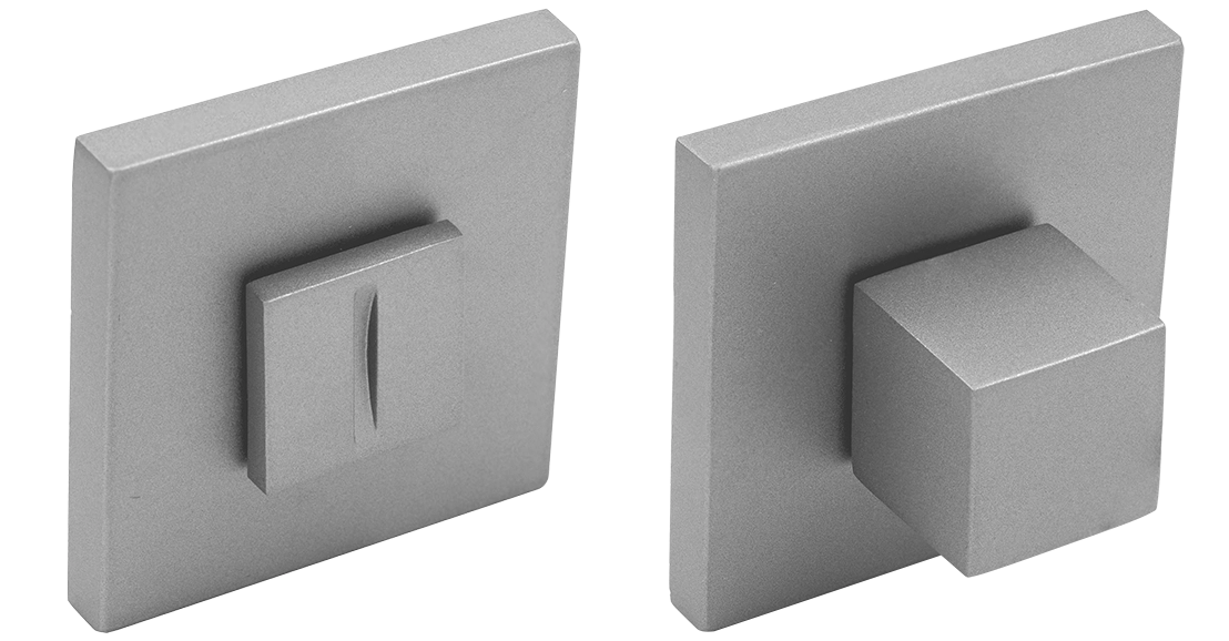 Завертка сантехническая MH-WC-S6 ASC на квадратной розетке 6мм цвет анодированный матовый хром фото купить Санкт-Петербург