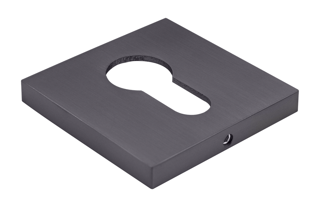 Накладка на замок MH-KH-S6 GR под евроцилиндр, цвет graphite фото купить Санкт-Петербург