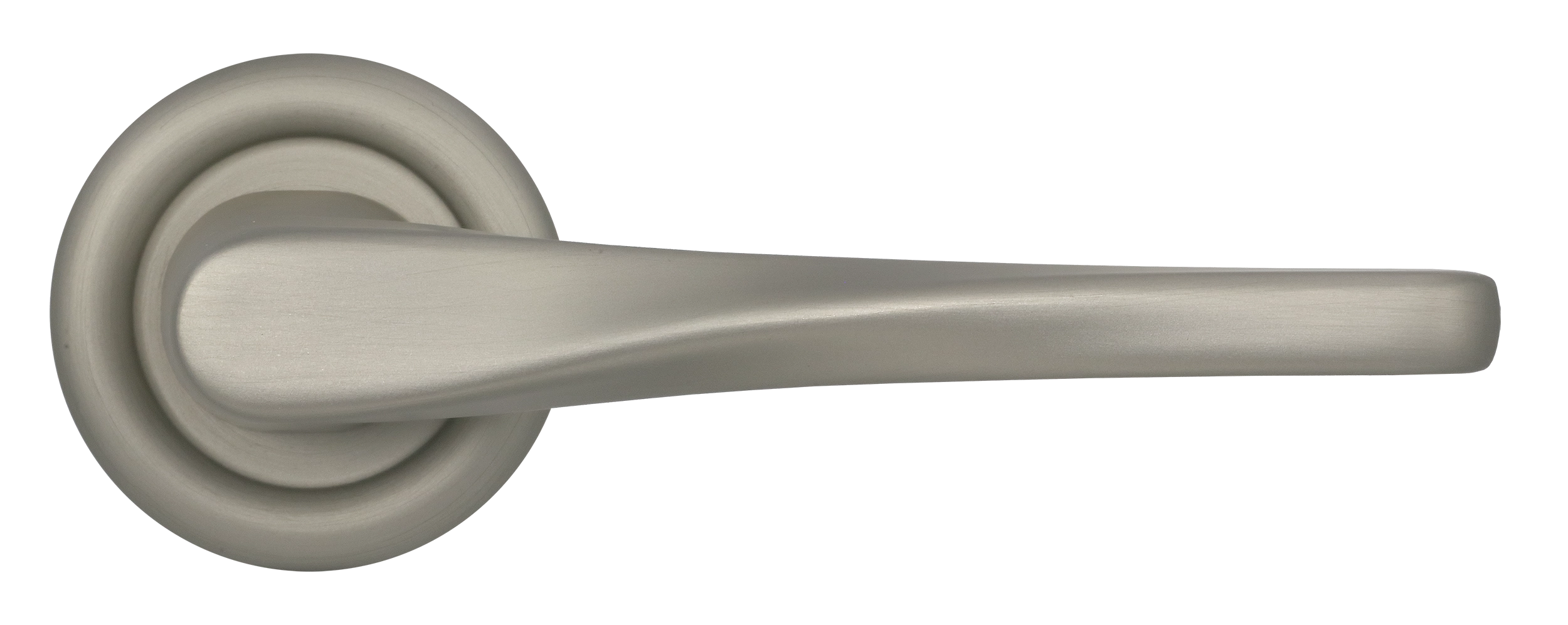 Ручка дверная THE OLYMPICS R7 SMI на круглой розетке, цвет Весенняя дымка/Spring Mist фото купить в СПб