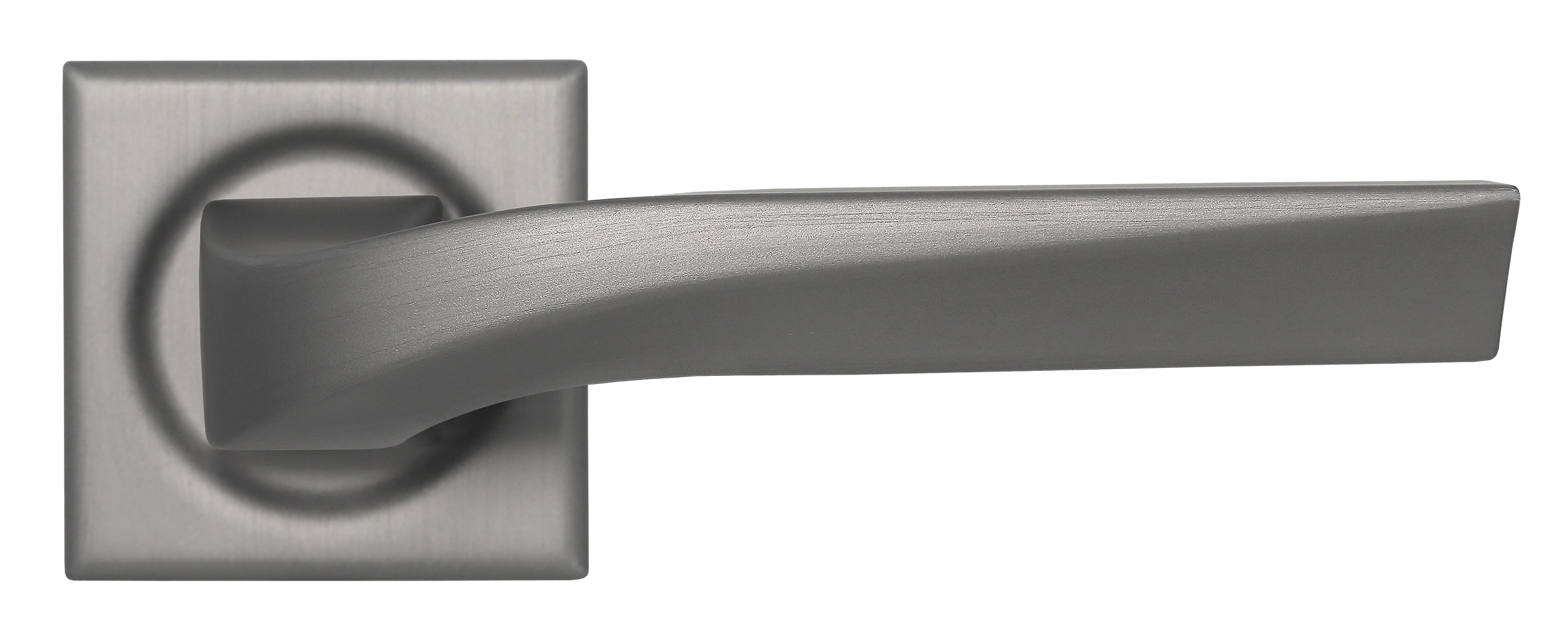 Ручка дверная WD CONCERT HALL S7 WF на квадратной розетке, цвет Зимняя стужа/Winter Frost фото купить в СПб