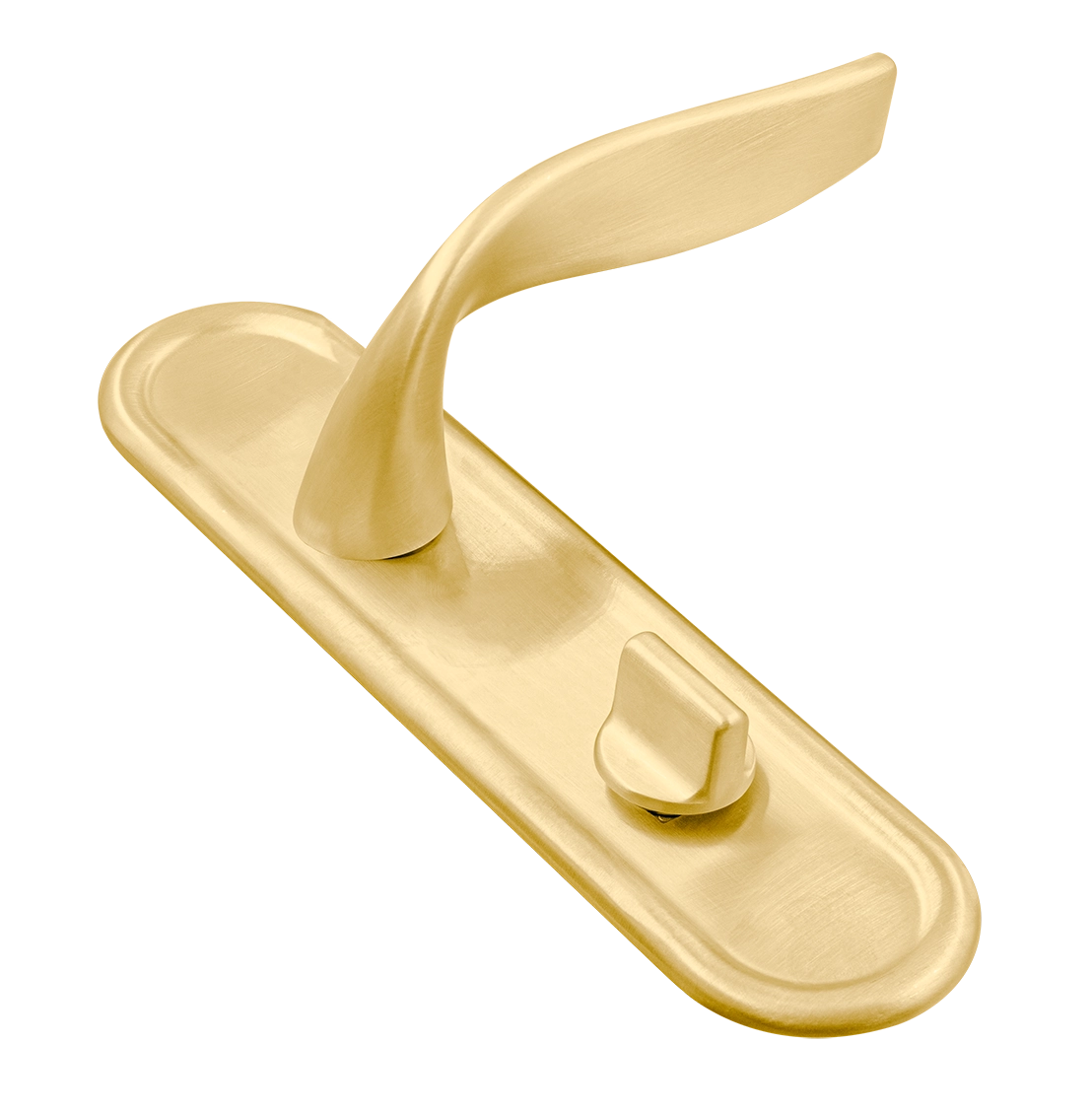 Ручка дверная SKYSCRAPER PLR AH на планке, цвет Осенний мёд/Autumn Honey фото купить Санкт-Петербург