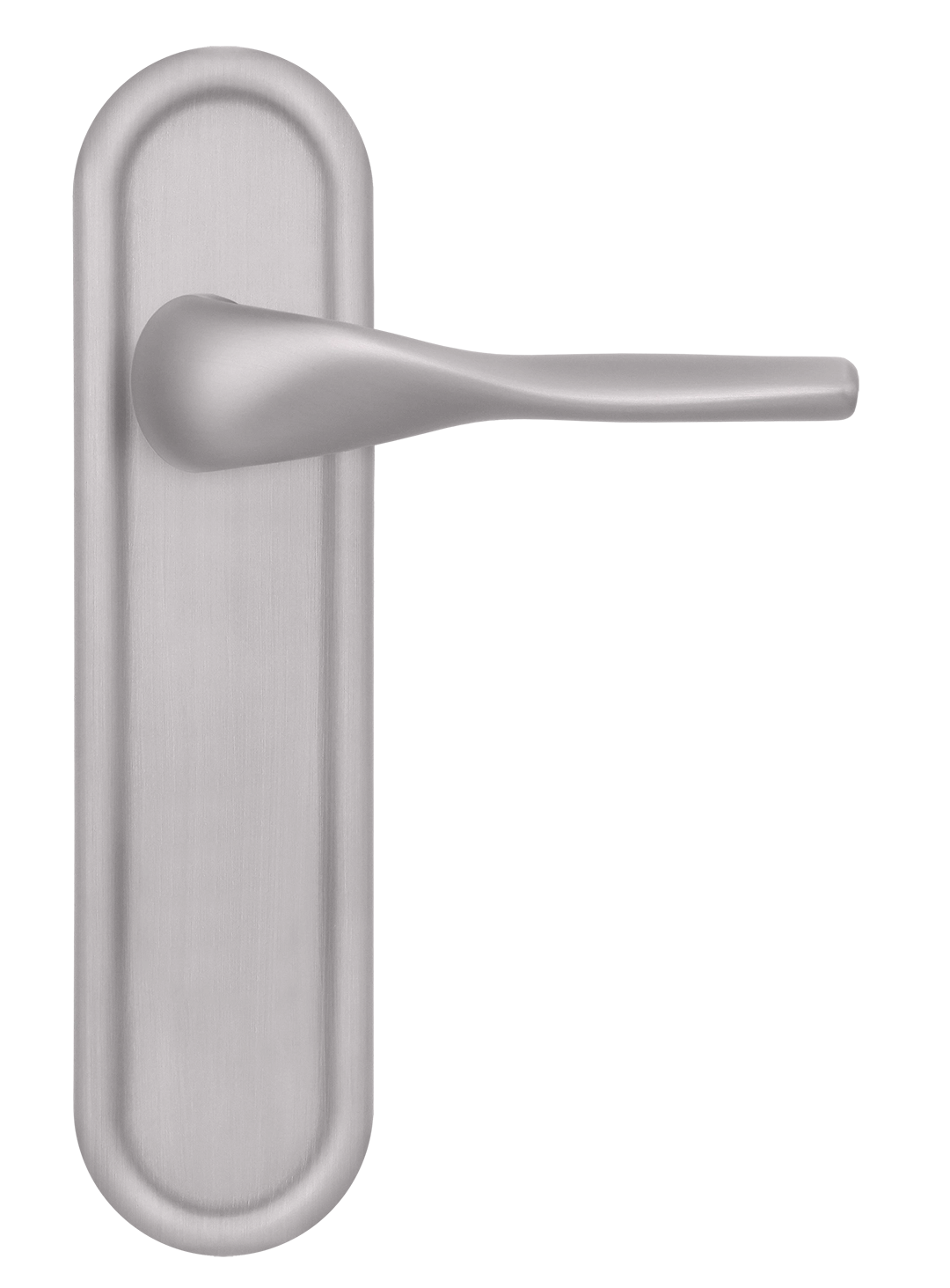 Ручка дверная LVB PLR SSW на планке, цвет Стокгольмский снегопад/Stockholm Snowfall фото купить в СПб