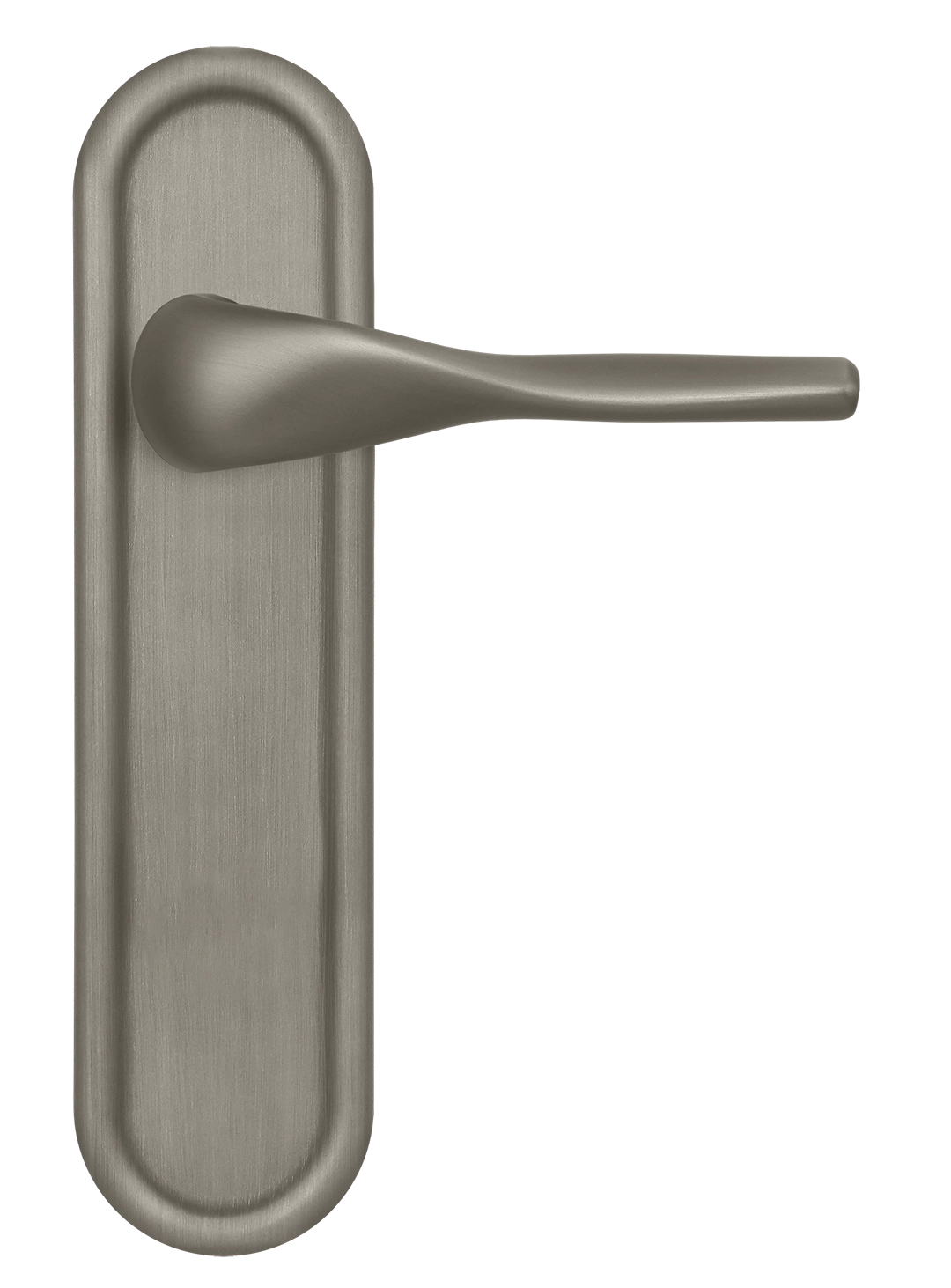 Ручка дверная LVB PLR SMI на планке, цвет Весенняя дымка/Spring Mist фото купить в СПб