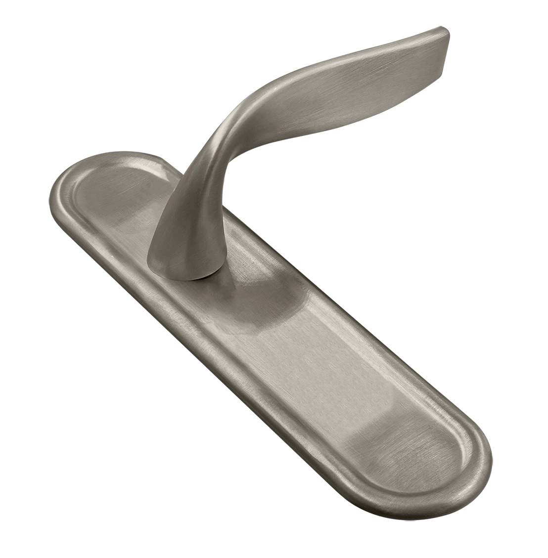 Ручка дверная SKYSCRAPER PLR SMI на планке, цвет Весенняя дымка/Spring Mist фото купить Санкт-Петербург