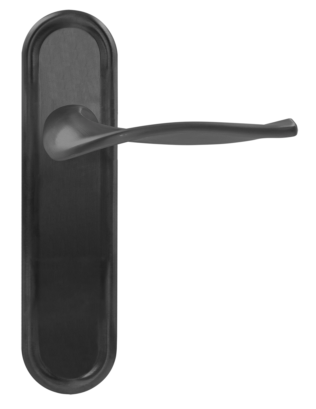 Ручка дверная SKYSCRAPER PLR SST на планке, цвет Летняя гроза/Summer Storm фото купить в СПб