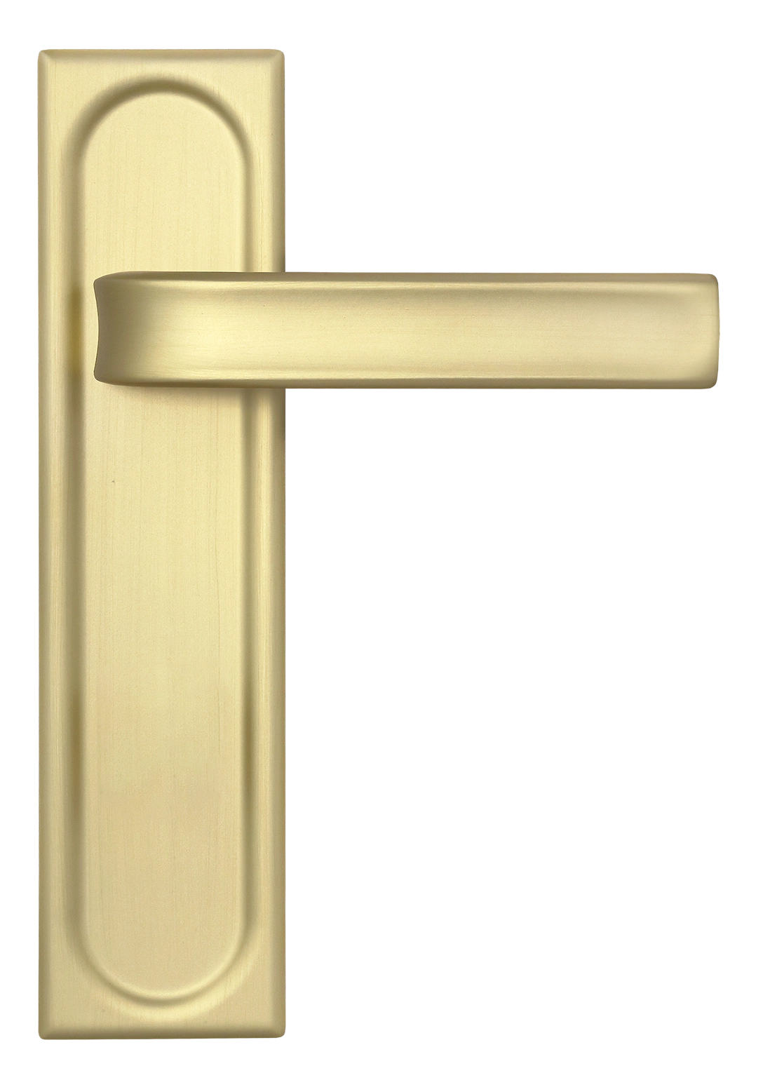 Ручка дверная THE BUS STATION PLS AH на планке, цвет Осенний мёд/Autumn Honey фото купить в СПб