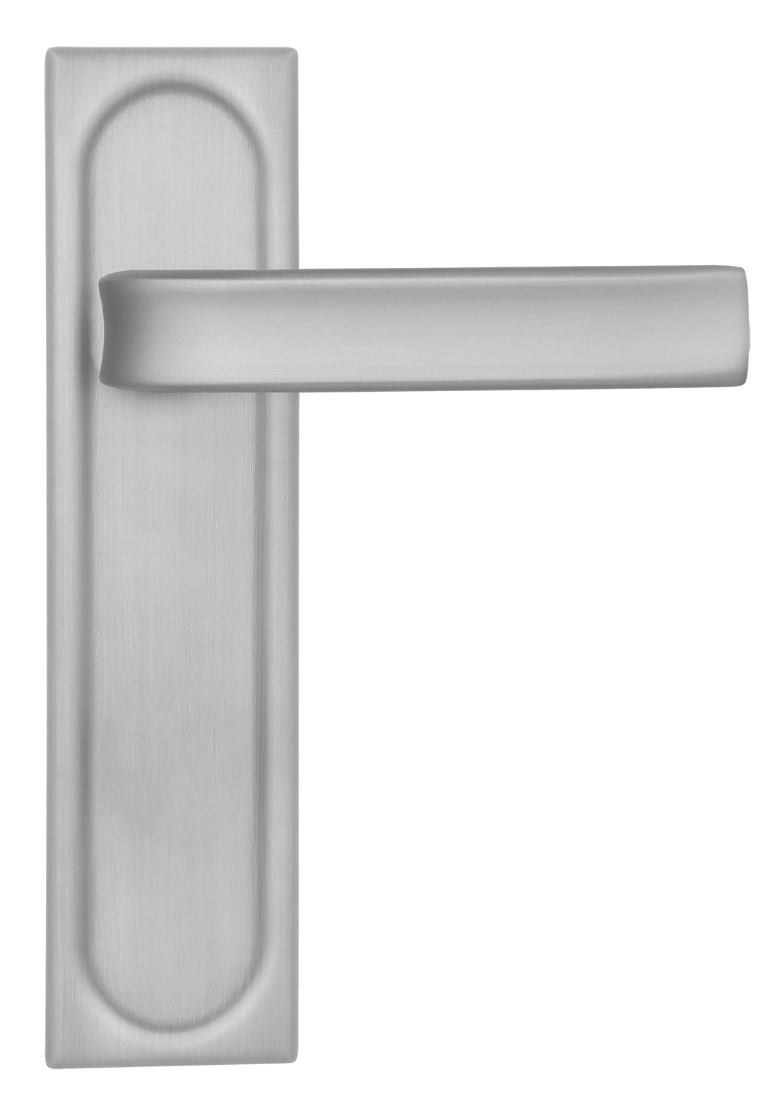 Ручка дверная THE BUS STATION PLS SSW на планке, цвет Стокгольмский снегопад/Stockholm Snowfall фото купить в СПб