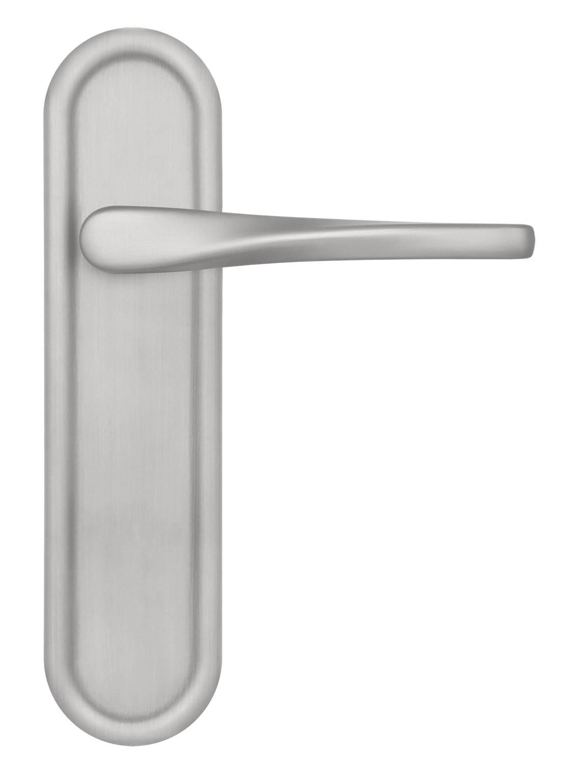 Ручка дверная THE OLYMPICS PLR SSW на планке, цвет Стокгольмский снегопад/Stockholm Snowfall фото купить в СПб