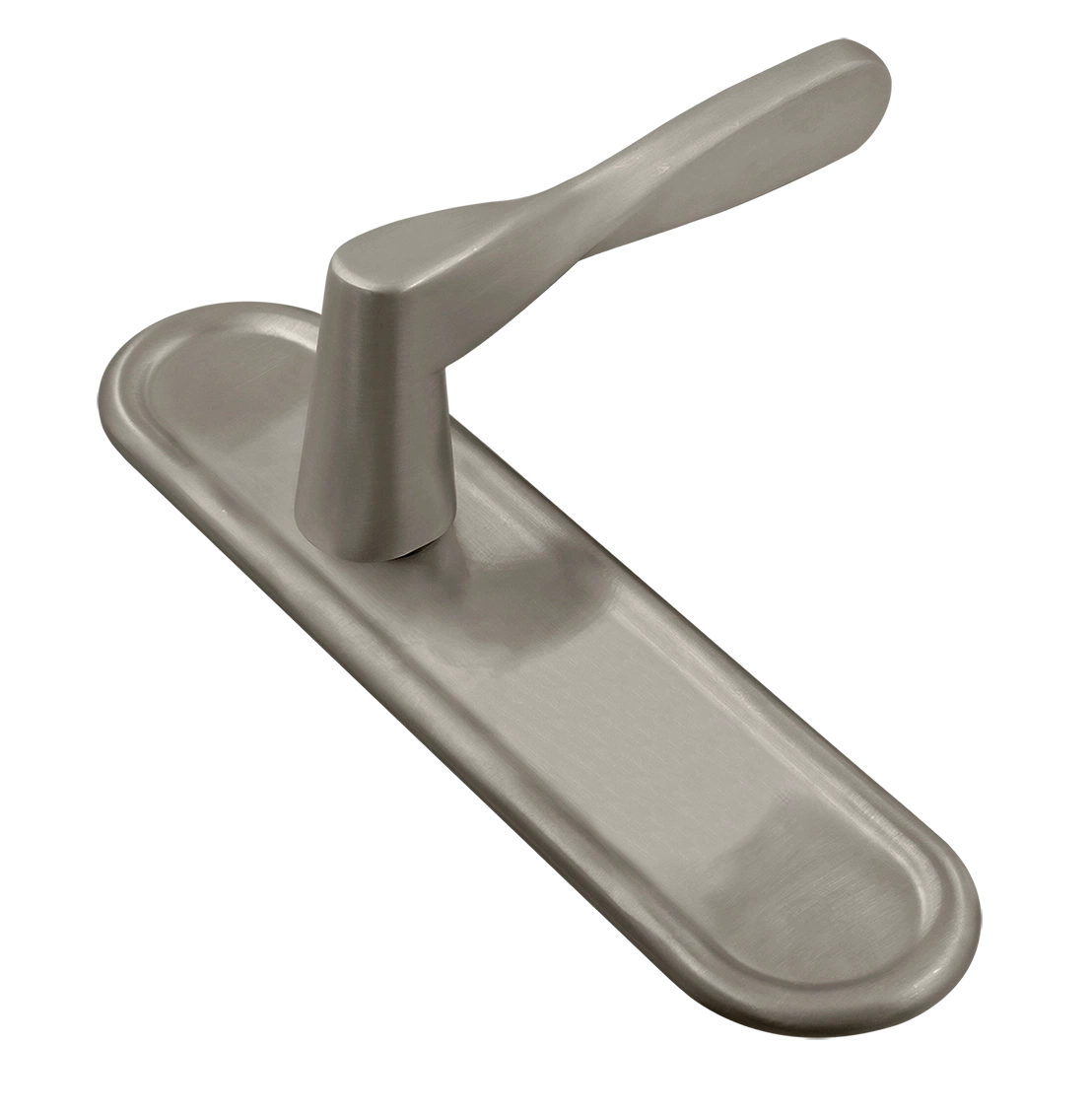 Ручка дверная THE OLYMPICS PLR SMI на планке, цвет Весенняя дымка/Spring Mist фото купить в СПб