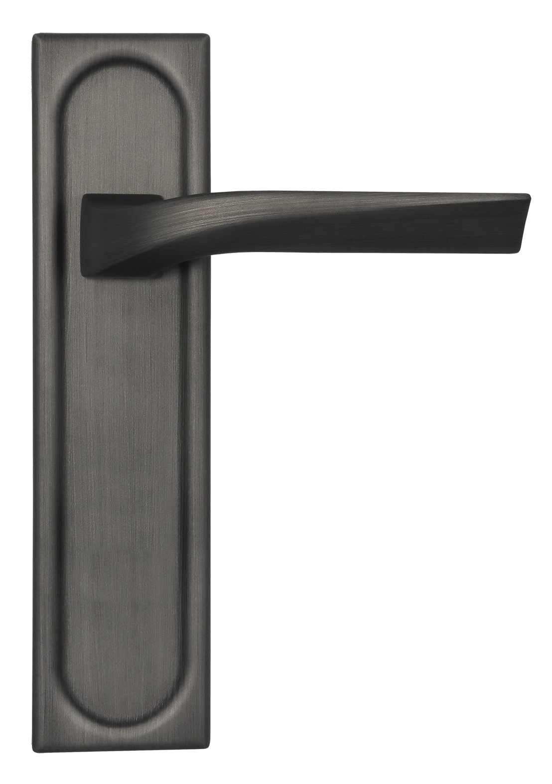 Ручка дверная WD CONCERT HALL PLS SST на планке, цвет Летняя гроза/Summer Storm фото купить в СПб