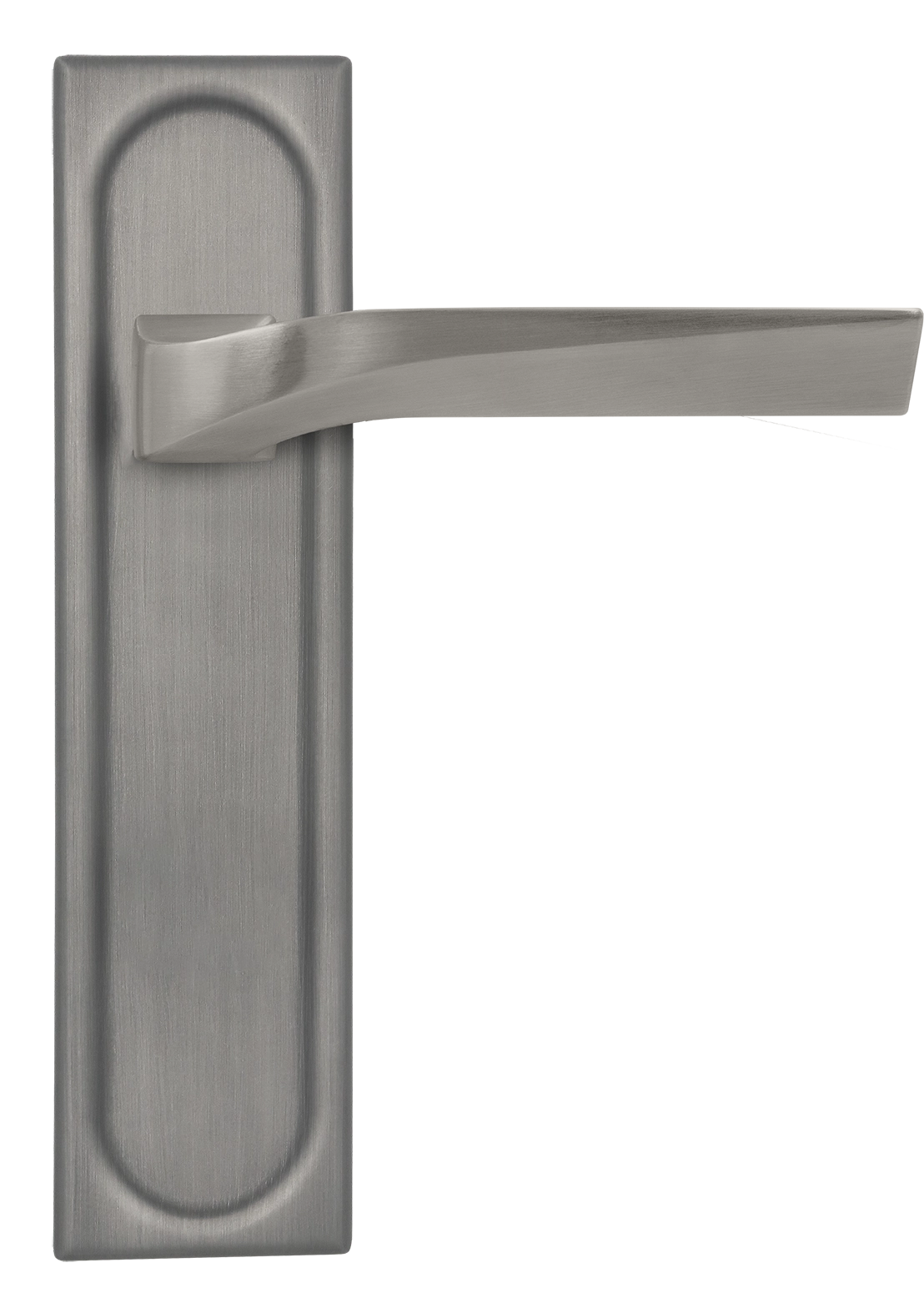 Ручка дверная WD CONCERT HALL PLS WF на планке, цвет Зимняя стужа/Winter Frost фото купить в СПб