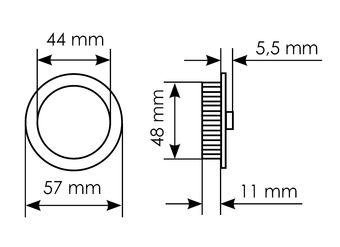 Комплект заверток TWICE WC NERO-ST для системы TWICE, цвет черный soft-touch фото купить в СПб